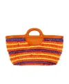 Marni Tropicalia Fringed Bag In Orange