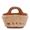 Marni Tropicalia Handbag Detachable Strap In Sand