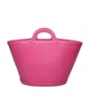 Marni Fuchsia Tropicalia Tote Bag In Pink