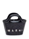 Marni Tropicalia Micro Bag In Black