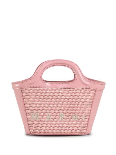 Marni Tropicalia Micro Bag In Pink