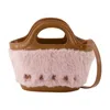 Marni Tropicalia Micro Purse In Pink