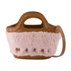Marni Tropicalia Micro Purse In Pink
