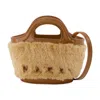 Marni Tropicalia Micro Purse In Sand