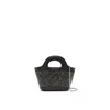 Marni Studded Leather Crossbody Bag In Black