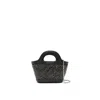 Marni Studded Leather Crossbody Bag In Black