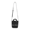 Marni Tropicalia Mini Bucket Bag In Black