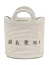 Marni Tropicalia Mini Bucket In Beige