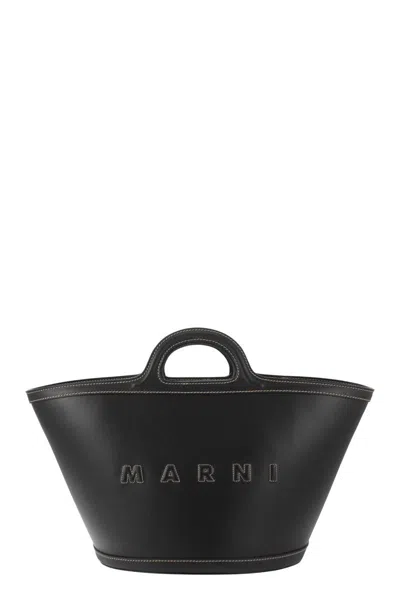MARNI MARNI TROPICALIA S - LEATHER HANDBAG