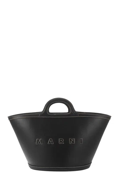 MARNI MARNI TROPICALIA S - LEATHER HANDBAG
