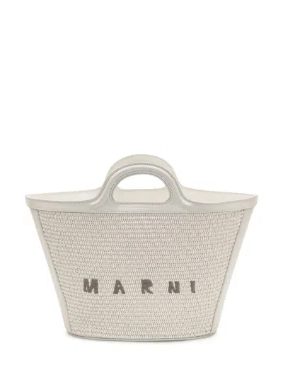 Marni Tropicalia Small Bag In Beige