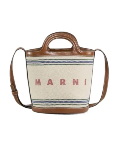 Marni Tropicalia Small Bucket Bag In Multi