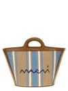 Marni Micro Tropicalia Tote Bag In Multicolor