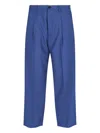 Marni Straight Trousers With Back Pocket And Belt Loops