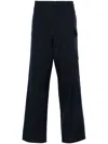 Marni Men's Tropical Wool Trousers In Blue