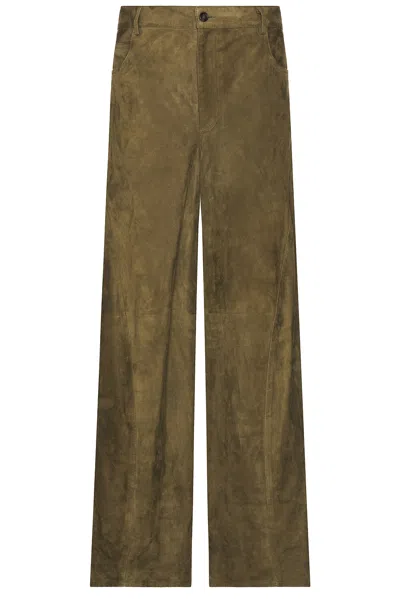 Marni Trousers In Green