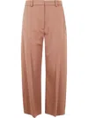 Marni Tailored Trousers With Pockets And Loops In Brown