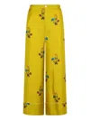 Marni Floral-print Elastic-waistband Straight Trousers