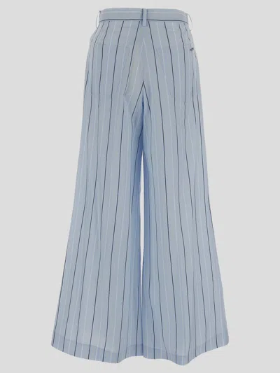 Marni Trousers In Aquamarine