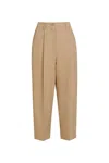 Marni Women's Wide Leg Trousers In Nude