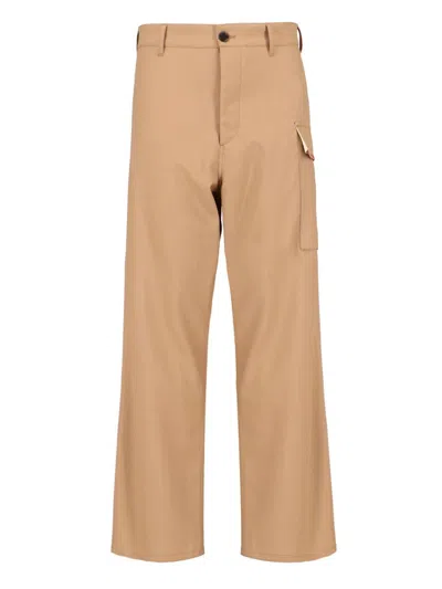 Marni Trousers In Brown