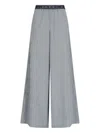 Marni Plaid Palazzo Pants In Black