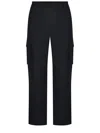 Marni Gabardine Cotton Cropped Trousers In Black