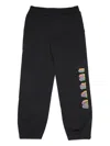 Marni Logo-print Cotton Track Pants In Black