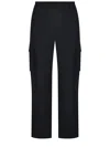 Marni Gabardine Cotton Cropped Trousers In Black