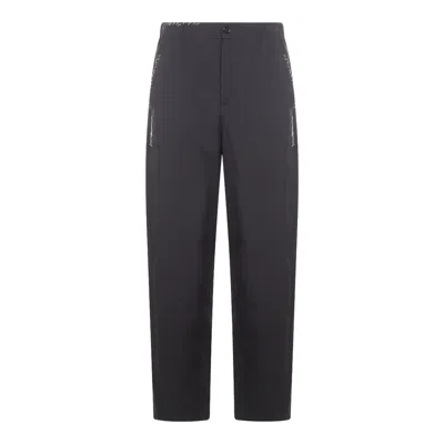 Marni Trousers Blacks And Greys In Blue