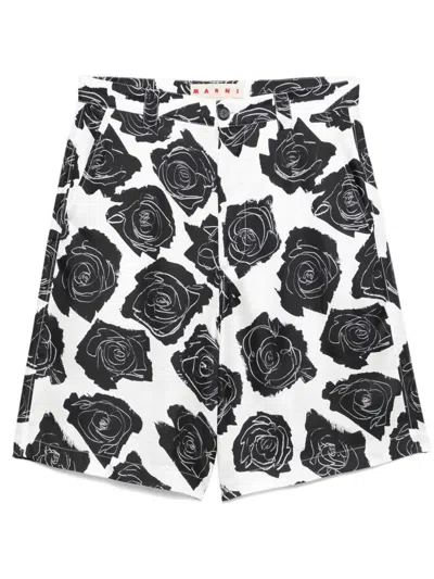 Marni Trousers Clothing In White