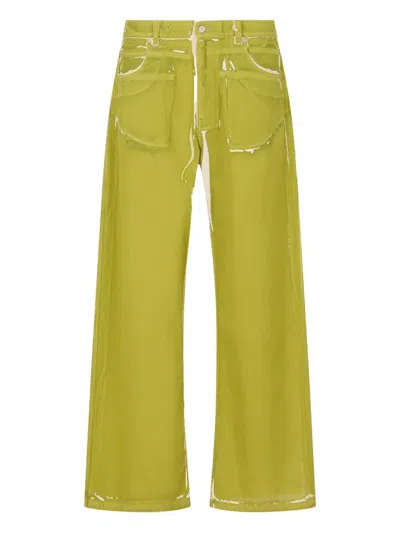 Marni Trousers In Green