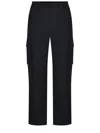 Marni Gabardine Cotton Cropped Trousers In Black