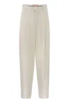 Marni Trousers In Neutral