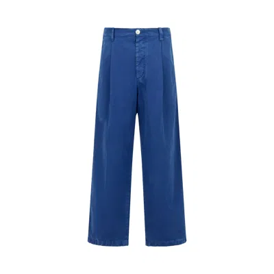Pre-owned Marni Trousers 'ocean' | Blue | Men's Size 50
