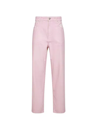 Marni Tailored Trousers Belt Loops Back Pockets In Multi