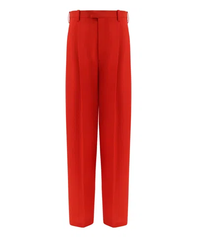 Marni Trousers In Red