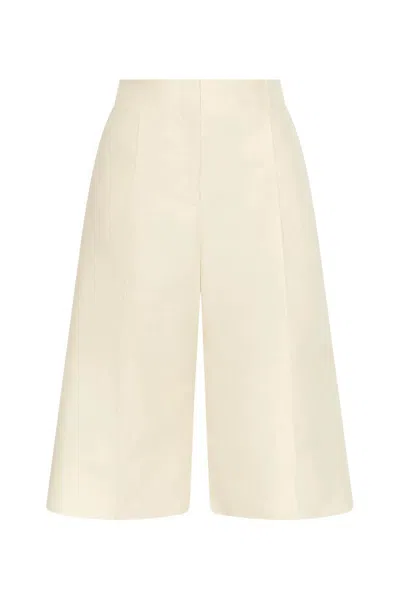 Marni Trousers White In Neutral