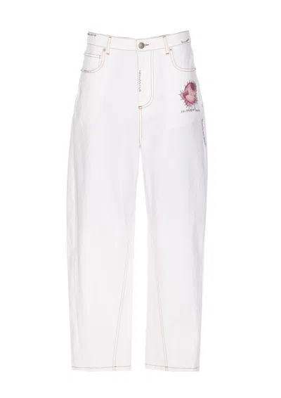 Marni Trousers In White