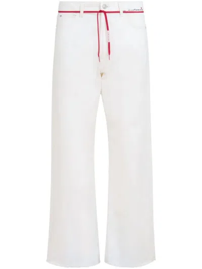 Marni Trousers In White