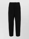 Marni Trousers With Belt Loops And Elastic Waistband In Black