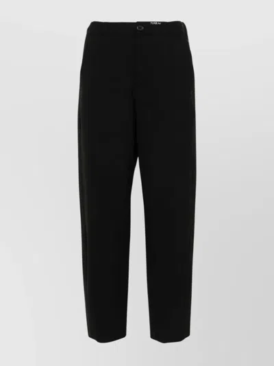 MARNI TROUSERS WITH BELT LOOPS AND ELASTIC WAISTBAND