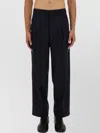 Marni Trousers With Pleated Design And Pockets In Blue