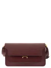 Marni Trunk - Leather Bag In Bordeaux