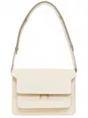 Marni Trunk Bag Medium Saffiano Medium In Orange