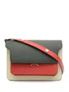 Marni Trunk Color-block Shoulder Bag In Multicolour