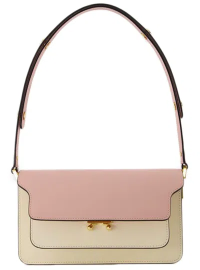 MARNI MARNI TRUNK EW CROSSBODY - MULTI - LEATHER