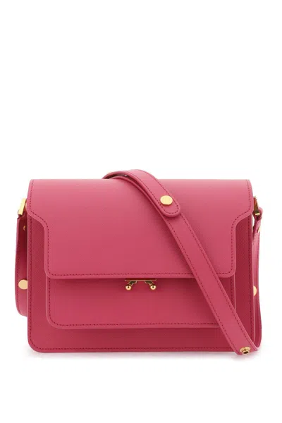 Marni Trunk Medium Bag In Pink