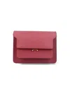 Marni Expandable Strap With Accordion Sides In Red