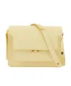 Marni Trunk Mini Shoulder Bag In Yellow